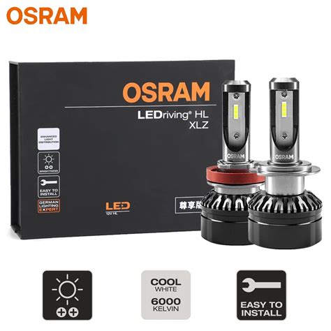 OSRAM LED XLZ Pro H1 H4 H8 H11 H16 HIR2 HB3 HB4 50W Power Car LED