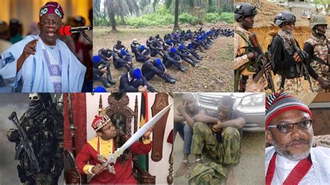 Just In Fear Grips Tinubu As Biafra Lib Army Neutralize Nig Army