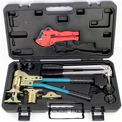 Ручной осевой пресс Набор инструментов Pex трубный обжимной инструмент ...
