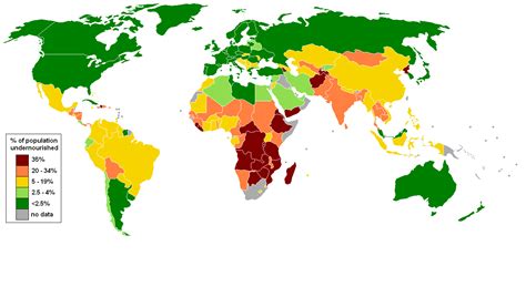 Food Production World Map Gretna Hildegaard