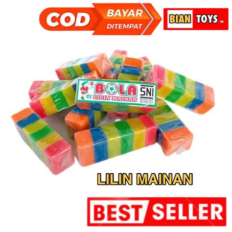 Jual HARGA GROSIR LILIN MAINAN MALAM 6BLOK Shopee Indonesia