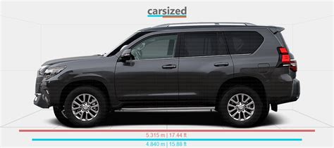 Dimensions Toyota Land Cruiser Prado Present Vs Nissan Patrol