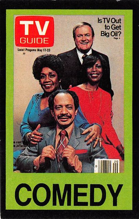 The Jeffersons Mini Trading Card X Inches Tv Guide Gaming