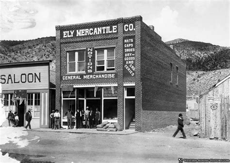 Ely Nevada Map Historic Mining Town Layout And Attractions