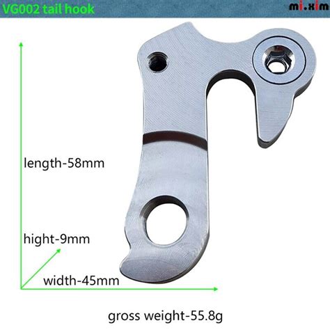 Xim Bike Rear Derailleur Hanger Bicycle Frame Tail Hook Lifting Lug