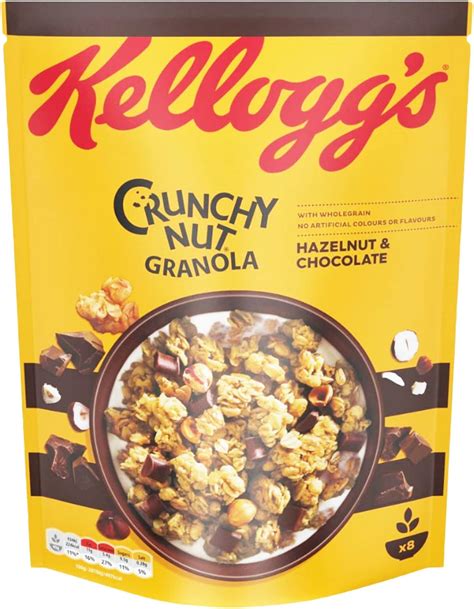 Crou Croquante Avoine Granola Chocolat Et Noisette De G De Kellogg