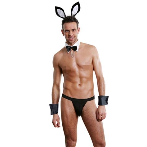 Costume Lapin Bunny Sexy Deguisement Homme Adulte