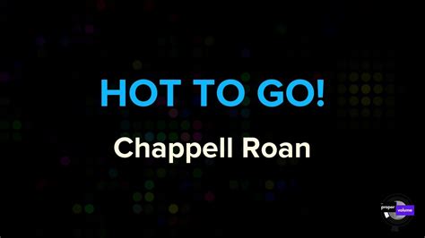Chappell Roan Hot To Go Karaoke Version Youtube