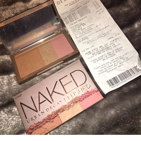 Urban Decay Naked Flushed Pallet In Strip Depop