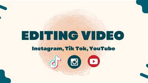 Jasa Edit Video Untuk Tik Tok Reels Atau Short