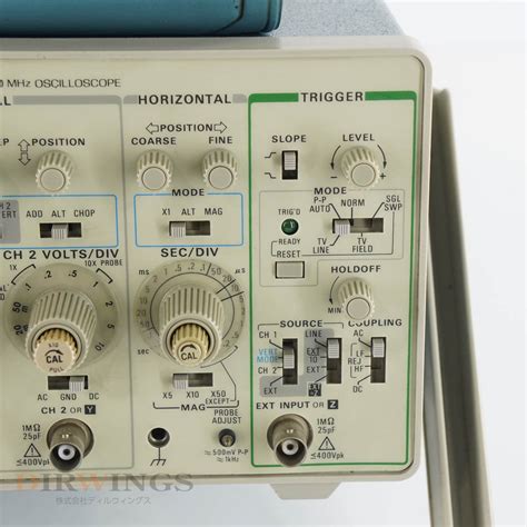 Yahooオークション Dw 8日保証 2225 Tektronix Oscilloscope 50mh