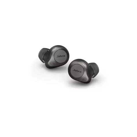 Ecouteurs Jabra Elite T Noir Titane Avec Reduction Active De Bruit