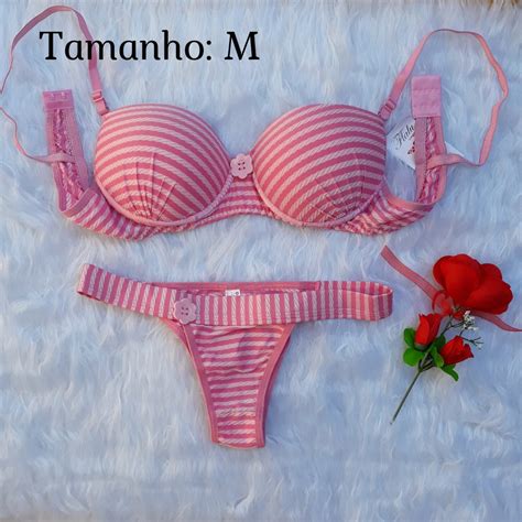LINDO CONJUNTO LINGERIE SEXY E SENSUAL Shopee Brasil