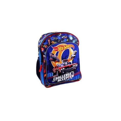 Ghiozdan Pentru Baieti Majewsky Clasele I Iv Compartimente Buzunare Colectia Hot Wheels