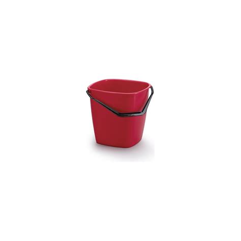 Квадратное ведро DURABLE 9.5 л, красное 1809413080 - выгодная цена ...