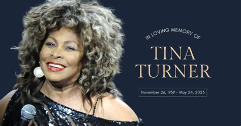 Tina Turner Dead At 83