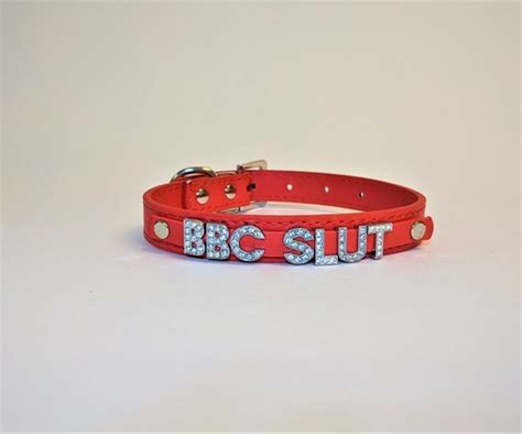 BBC Slut CollarHotwife Kink ChokerCuck BDSM Jewel Sex Collar Vegan