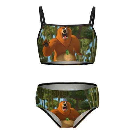 Grizzy And The Lemmings Girls Bikini Swimsuits Two Piece Beach Bathing Suit Swimwear 7 9Y 120cm
