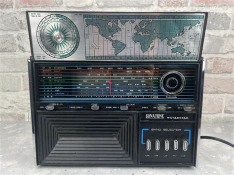 VINTAGE BINATONE WORLDSTAR Solid State MW/FM/LW/MB/VHF Multi Band Radio ...