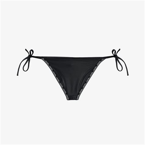 Calvin Klein String Side Tie Kadın Siyah Bikini Altı KADIN Mayo Bikini