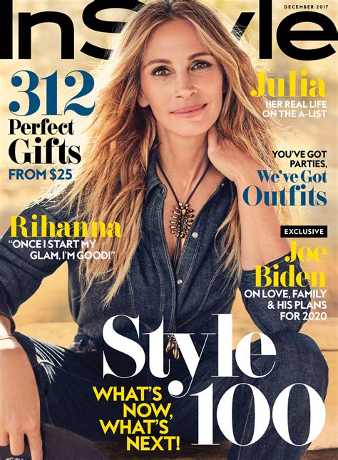 Julia Roberts Covers the December Issue of InStyle Magazine | Tom + Lorenzo