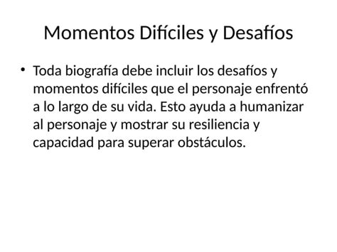 Contenido Biografía 5 Básico Inicio Desarrollo Y Cierre Ppt