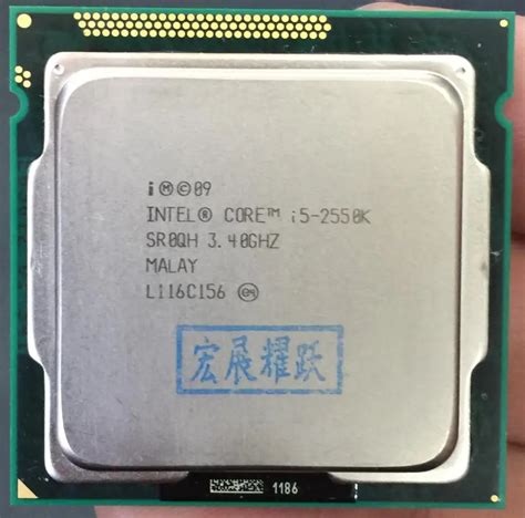 Intel Core i5 2550K i5 2550k Processor (6M Cache,3.3GHz) LGA1155 Quad ...