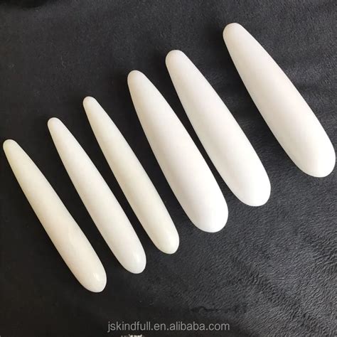 Natural Smooth White Marble Jade Dildo Vibrator Crystal Massage Wands For Healing Buy Dildo