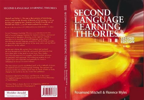 Second Language Learning Theories 4th Edition