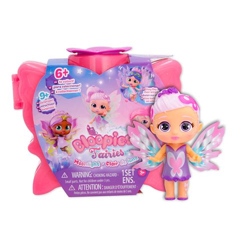 Bloopies Fairies Moonlight Mini Playset With Collectible Baby Doll