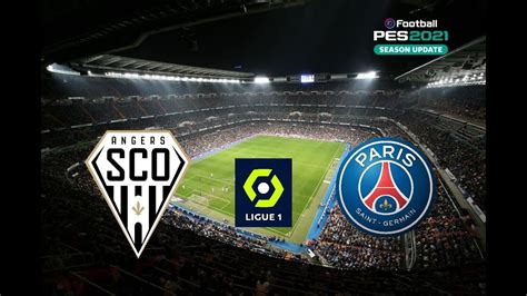 Angers Vs Paris Saint Germain French Ligue Efootball