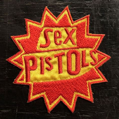 SEX PISTOLS 刺繍ワッペン LOGO 45REVOLUTION