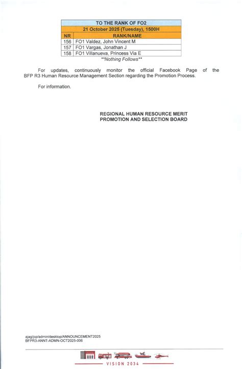 BFP R3 Human... - BFP R3 Human Resource Management Section