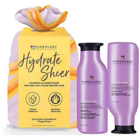 Pureology Hydrate Sheer Shampoo And Conditioner Duo Set