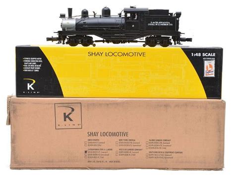 K Line K3438 0002cc Lackawanna Shay Loco