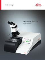 自動サンプル準備システム EM TIC 3X Leica Microsystems ライカ 実験用 電子顕微鏡用 卓上