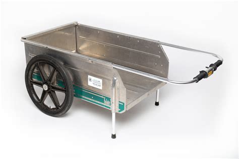 Beach Cart Two Wheel Aluminum Whites Les