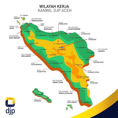 Peta Aceh Lengkap Dengan Nama Kota Lamudi