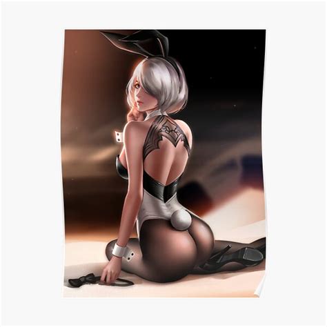 P Ster Sexy Yorha B Lascivo Muslos Thicc Ass Butt Nier Automata Anime Hentai Girl De
