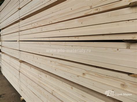 Строганная доска 50х200х6000 сухая купить