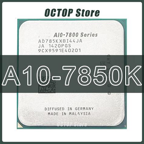 Procesador De CPU A10 Series 7850 A10 7850K 3 7 GHz Quad Core 95W