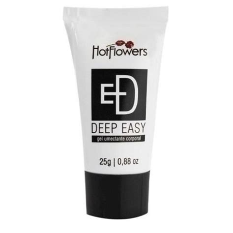 Deep Easy Lubrificante Gel Anest Sico Anal Extra Forte Hot Flowers G Shopee Brasil
