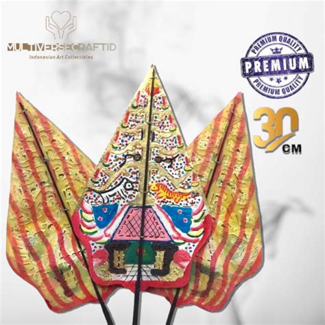 Jual Miniatur Wayang Kulit Asli 30cm Wayang Kulit Mini Asli Ukuran 30