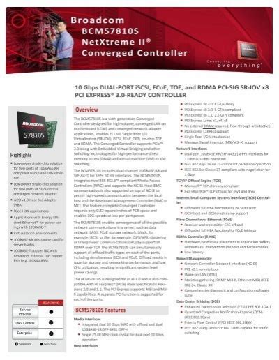 BCM57810 - Broadcom