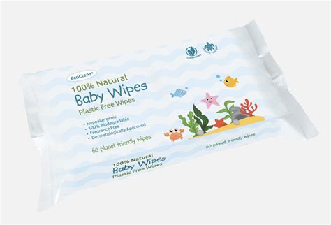 Luxury Soft 100 Natural Baby Wipes Biodegradable And Compostable