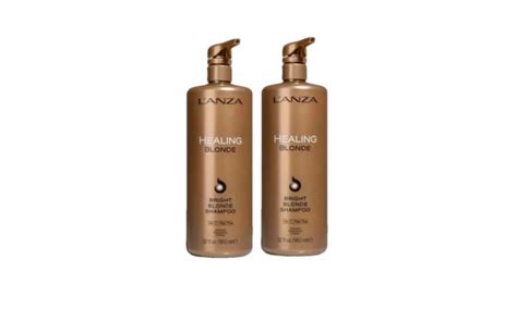 Kit L Anza Healing Blonde Bright Shampoo 950ml 2 Unidades