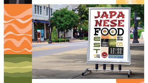 Japanese Food Festival on Behance