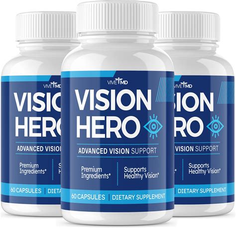 Vision Hero Eye Supplement Official Formula Visionhero