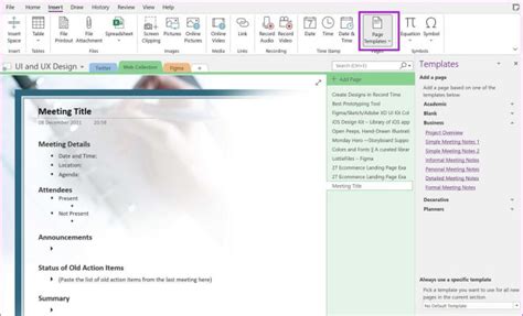 How To Use Onenote Templates For Project Management The Tech Edvocate