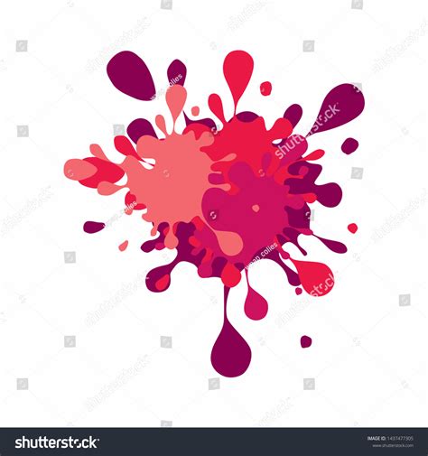 Paint Splash Clipart Paint Splashes Clip Stock Vector Royalty Free